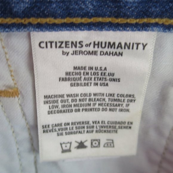 Citizens of Humanity Liya Shadow Seam Jean Size 27 - Picture 14 of 15